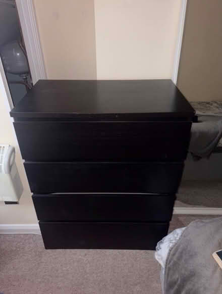 Photo of free Black Ikea Drawers (Acton W3) #2