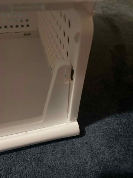 Photo of free White Foldable Storage Shelves (Winson Green B18) #4