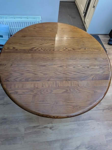 Photo of free Wooden dining table (Near Queen Victoria Hospital) #1