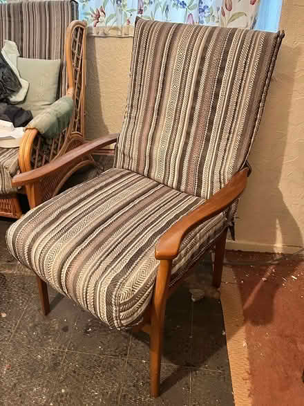 Photo of free Chair for reupholstery (Crosby L23) #1