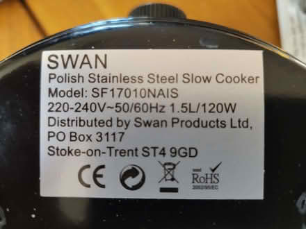 Photo of free Slow Cooker (Wanstrow BA4) #1