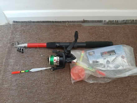 Photo of free Child's/beginner fishing rod (Carlton) #1
