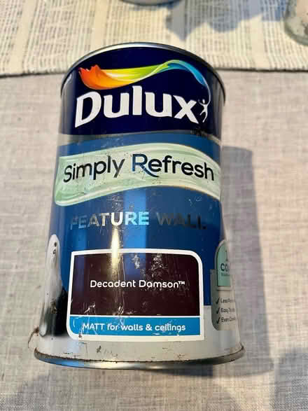Photo of free Dulux 1 coat 1.25l (Bexley DA5) #1