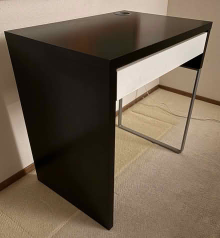 Photo of free Modern Black Desk (Redwood City) #2