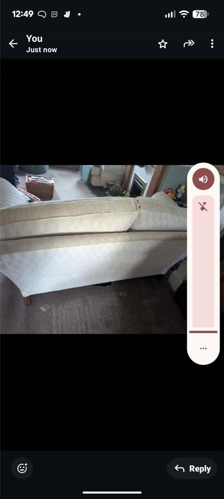 Photo of free Two seater settee (Portchester PO16) #2