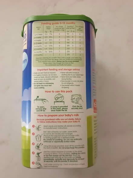 Photo of free C&G 1st Infant Milk 800g SEALED+NEW (ME16 - Allington) #2