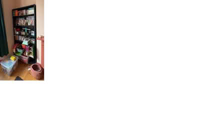 Photo of free 2 Large black Billy bookcases (SW11 2) #1