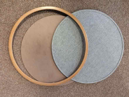 Photo of free Circular wooden frame and boards (Stonesfield OX29) #1