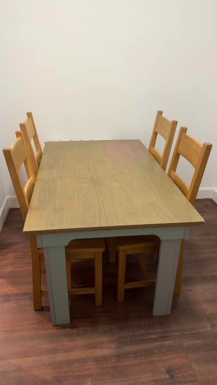 Photo of free Dining set, table and chairs (Budhil Avenue, G32) #2