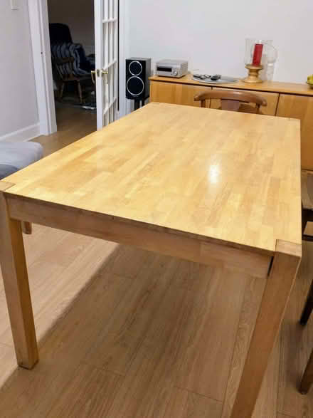 Photo of free Oak dining table (The Grange EH9) #1