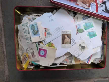 Photo of free A box of stamps (HR1) #1