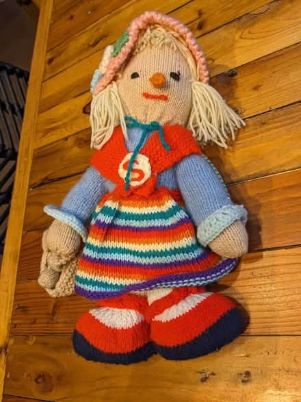 Photo of free Knitted scarecrow doll (Liverpool L19) #3