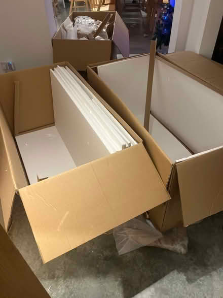 Photo of free Large boxes and polystyrene sheets (PO19 Chichester) #1