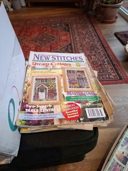 Photo of free Box of crafting magazines (Benhall GL51) #1
