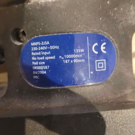 Photo of free Nupower sander (Horsley GL6) #2