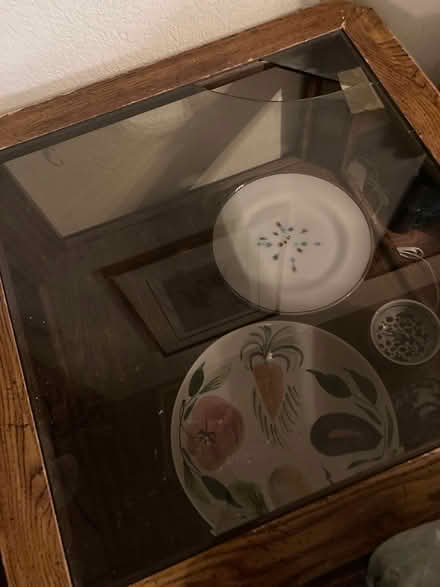 Photo of free 26 inch side square end table (Foothill Boulevard Cupertino) #2