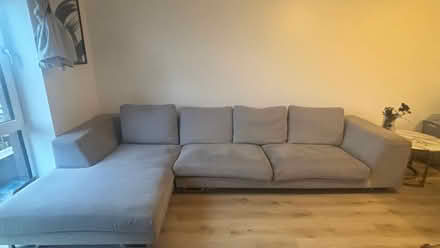 Photo of free Very Large Grey L Sofa (South Bermondsey SE16) #1