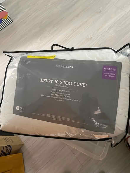Photo of free 10.5 tog Dunnes Duvet (Dundrum) #1
