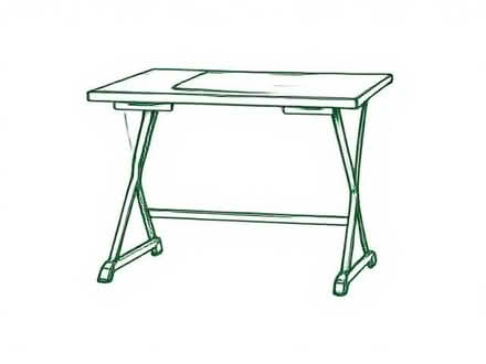 Photo of Desk/ folding table (Carrick Knowe EH12) #1