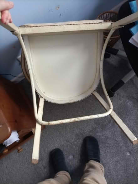 Photo of free Basket weave chair (Rhayader LD6) #3