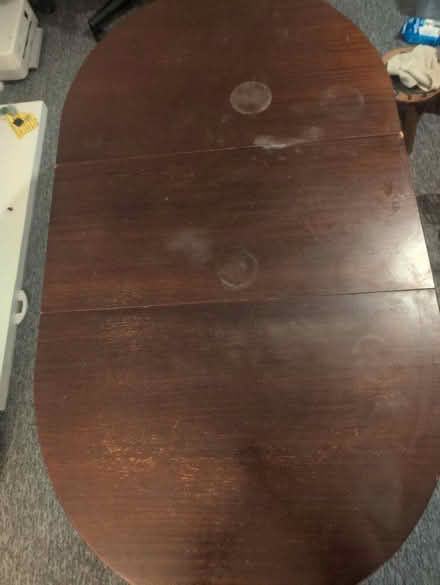 Photo of free Lightweight Mahogany Dropleaf Table (BN3) #4