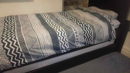 Photo of free Single bed with pull out single (Manchester M33) #2