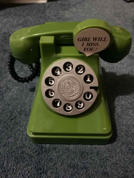 Photo of free Retro Phone Piggy Bank (Winson Green B18) #1