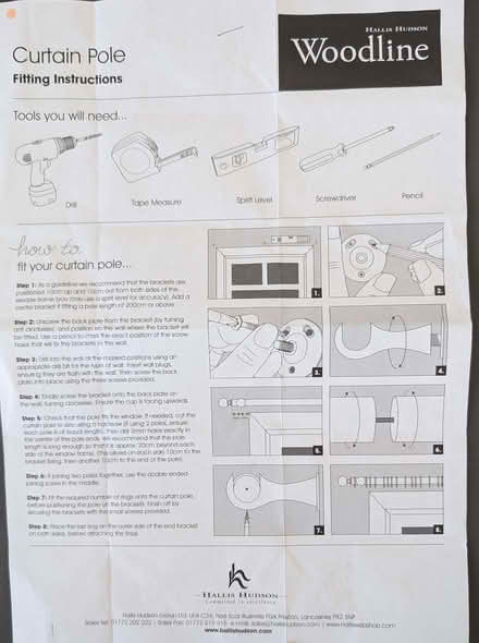Photo of free Curtain pole wooden 180cm (Henleaze BS9) #2