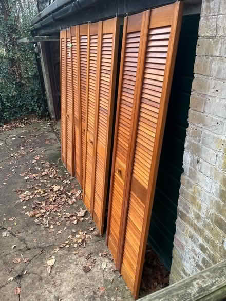 Photo of free Mid century bifold wardrobe doors (Anerley SE19) #3