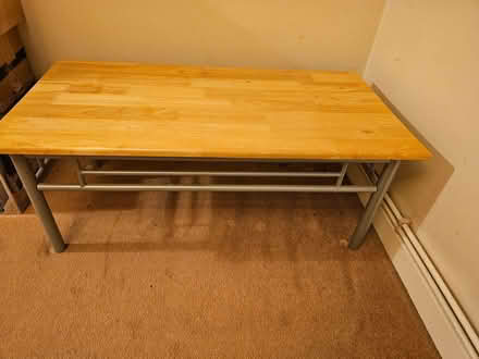 Photo of free coffee table (Latchford SG11) #1