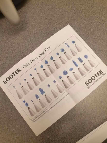 Photo of free Cake topper kit (Silver st, N18) #3