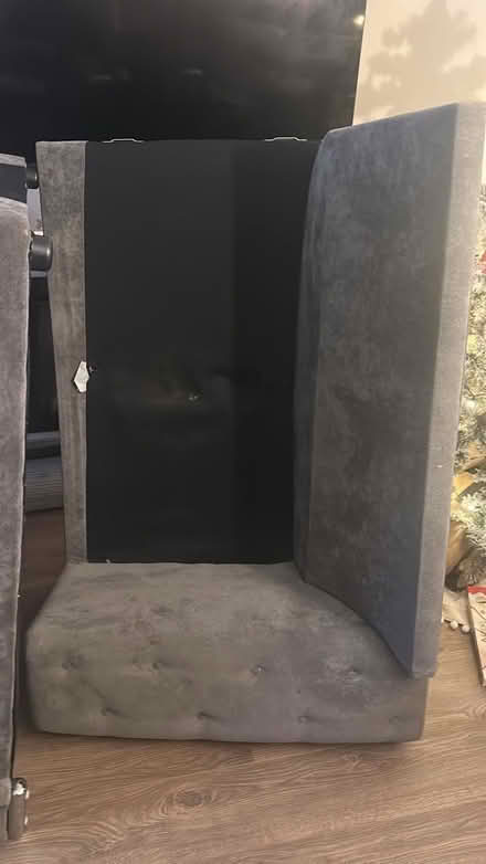 Photo of free Gray corner sofa (Moseley B13) #3