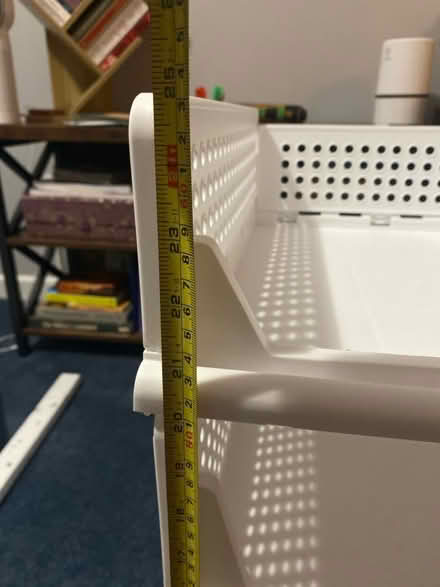 Photo of free White Foldable Storage Shelves (Winson Green B18) #3