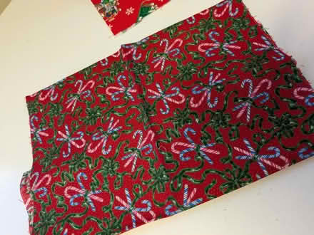 Photo of free 3 pieces (new) Xmas material (Coombe Bissett SP5) #3