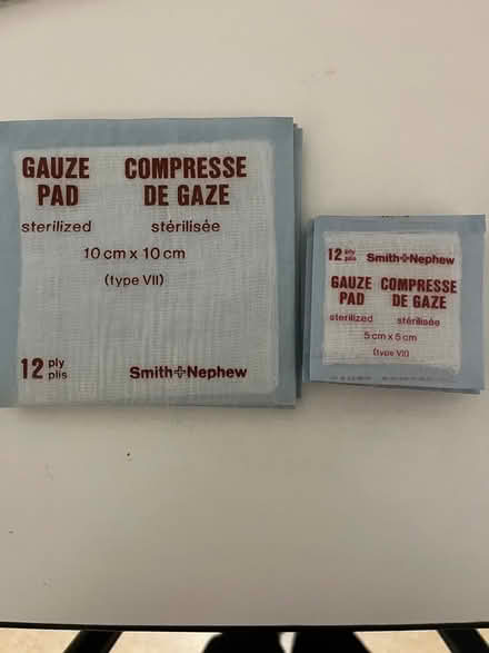 Photo of free Sterilized unopened gauze pads (Hintonburg) #1