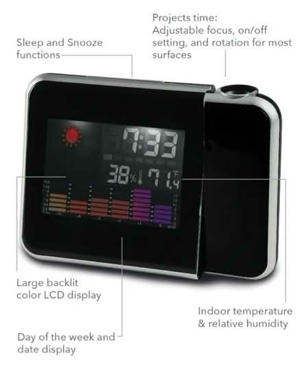 Photo of free Digital Weather/Clock w/Projector (Redwood City) #3
