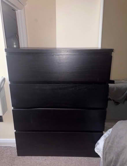 Photo of free Black Ikea Drawers (Acton W3) #1
