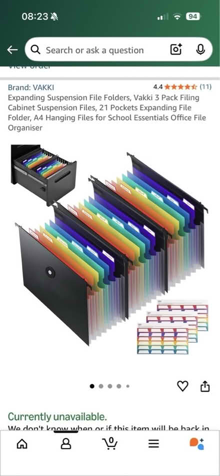 Photo of free Filing suspension file folders x3 (BN12 Goring) #1