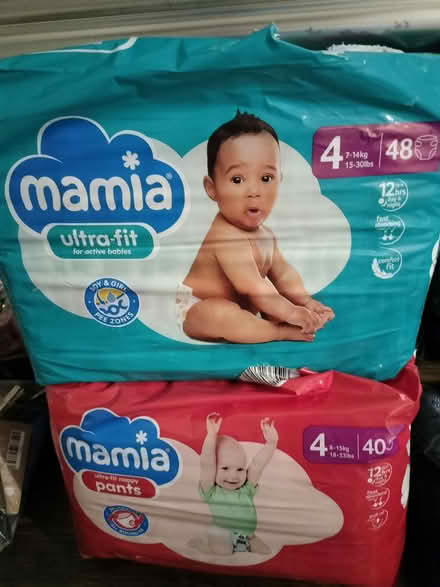 Photo of free 2 packs of baby nappies and pull up pants size 4 (Whitley Bay NE26) #1