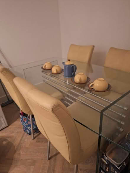 Photo of free Dining Table & 4 Leather Chairs (Twigworth GL2) #1