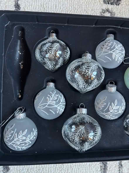 Photo of free 10 Christmas glass ornaments (Rego Park) #1