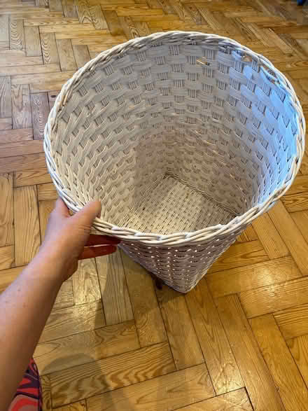 Photo of free Wicker laundry basket (Finchley N3) #2