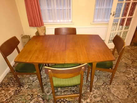 Photo of free Dining Table and 4 Chairs (Tunbridge Wells) #2