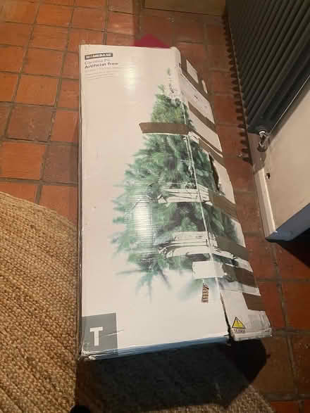 Photo of free Artificial Christmas tree (Brigstock NN14) #1