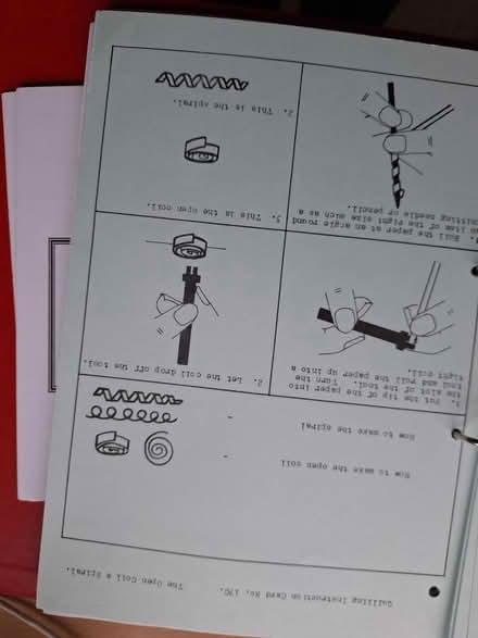 Photo of free Quilling Intructions (Bexhill) #2