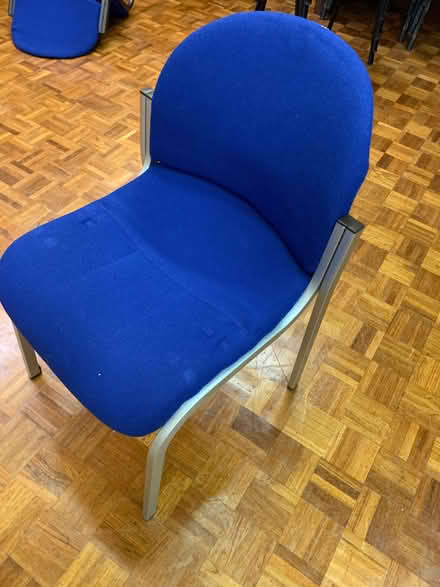 Photo of free stackable comfy chairs (Winklebury RG23) #1