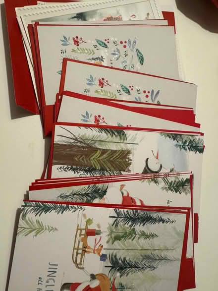Photo of free Selection of M&S Christmas cards with envelopes (Newton Leys MK3) #1