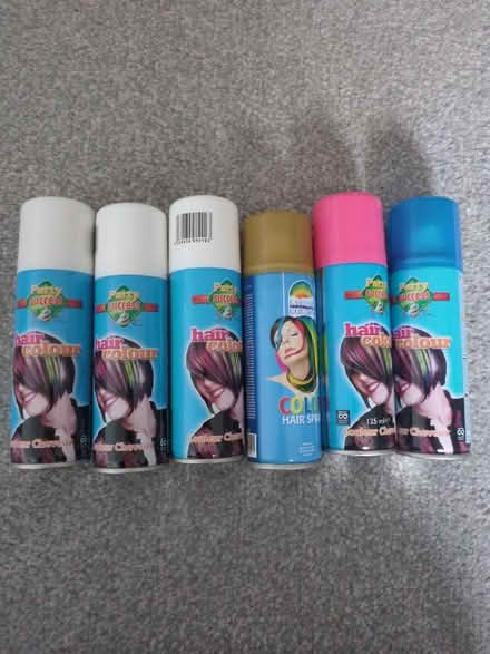 Photo of free Spray on temporary hair colour x6 (Hove BN3) #1