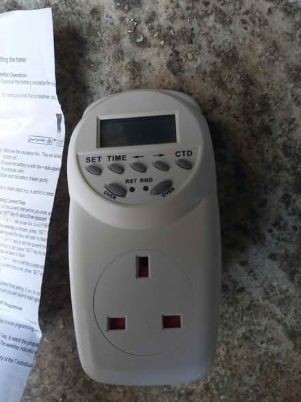 Photo of free Seven Day Digital Electronic Timer (Cambourne, CB23) #1