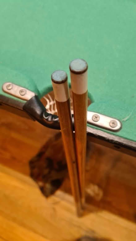 Photo of free Mini snooker/pool table (4foot, 6 inch) - foldable legs (Croxley Green WD3) #2